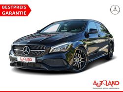 Schwarz Gebraucht 2017 Mercedes CLA220 Shooting Brake AMG line Kombi | 24.990 € (Etwas zu teuer)