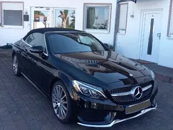 Schwarz Gebraucht 2016 Mercedes C220 AMG line Cabrio | 27.400 € (Etwas zu teuer)