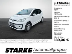 Weiß Gebraucht 2019 VW up! move up! Kleinwagen | 9.899 € (Fairer Preis)