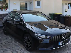 Schwarz Gebraucht 2021 Mercedes CLA180 Shooting Brake Progressive Kombi | 22.400 € (Guter Preis)