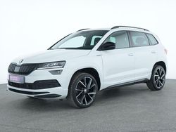 Moon weiss Gebraucht 2021 Skoda Karoq SportLine SUV | 25.253 € (Fairer Preis)