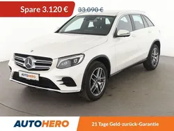 Weiß Gebraucht 2018 Mercedes GLC250 AMG line SUV | 29.970 € (Fairer Preis)