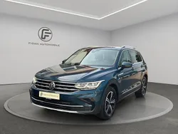 Blau Gebraucht 2021 VW Tiguan Elegance SUV | 24.450 € (Guter Preis)