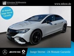 Grau manufaktur alpingrau uni Gebraucht 2025 Mercedes EQE300 AMG Limousine | 54.390 € (Guter Preis)
