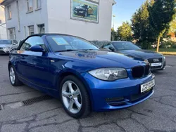 Blau Gebraucht 2008 BMW 118 Cabriolet Cabrio | 7.950 € (Fairer Preis)