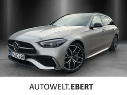 Mojavesilber Gebraucht 2024 Mercedes C300 AMG Kombi | 59.990 €