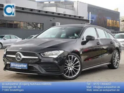 Nachtschwarz unilack Gebraucht 2020 Mercedes CLA200 Shooting Brake AMG line Kombi | 20.800 € (Fairer Preis)