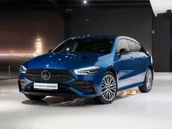 Spektralblau metalliclack Gebraucht 2023 Mercedes CLA250e Shooting Brake AMG line Kombi | 32.980 € (Guter Preis)