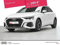 Weiss Gebraucht 2021 Audi A3 Sportback e-tron S-Line Limousine | 28.599 € (Fairer Preis)