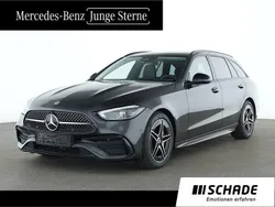 Grau Gebraucht 2024 Mercedes C180 AMG line Limousine | 39.550 € (Etwas zu teuer)