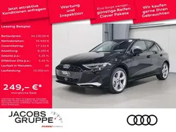 Schwarz Gebraucht 2025 Audi A3 Sportback Advanced Plus Limousine | 34.230 € (Guter Preis)