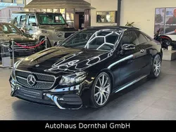 Schwarz Gebraucht 2017 Mercedes E400 AMG line Coupé | 27.900 € (Teuer)