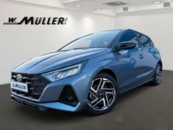 Meta blue / phantom black Neu 2025 Hyundai i20 N Line Limousine | 29.119 €