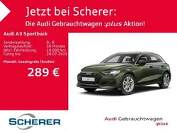 Grün Gebraucht 2024 Audi A3 Sportback Limousine | 32.699 € (Teuer)