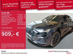Mythosschwarz metallic Gebraucht 2022 Audi Q8 S-Line SUV | 74.875 €