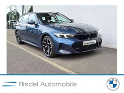Arctic race blue metallic Gebraucht 2024 BMW 330e M Sport Kombi | 51.890 € (Teuer)
