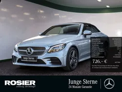 Silber Gebraucht 2024 Mercedes C200 AMG Cabrio | 48.374 € (Etwas zu teuer)