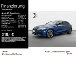 Ascariblau metallic Gebraucht 2024 Audi S3 Ambiente Limousine | 45.999 € (Superpreis)