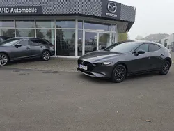Machine gray Gebraucht 2024 Mazda 3 Homura-Line | 28.990 € (Teuer)