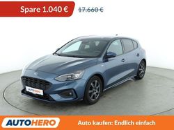 Blau Gebraucht 2019 Ford Focus ST-Line Limousine | 16.620 € (Fairer Preis)
