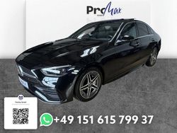 Schwarz Gebraucht 2023 Mercedes C220 AMG line Limousine | 42.950 € (Teuer)