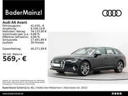 Mythosschwarz metallic Gebraucht 2021 Audi A6 Sport Kombi | 41.230 € (Fairer Preis)