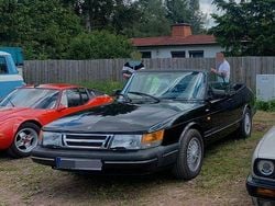Schwarz Gebraucht 1990 Saab 900 Cabriolet Cabrio | 10.500 €