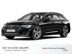 Mythosschwarz metallic Gebraucht 2024 Audi A6 S-Line Kombi | 51.209 €