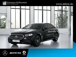 Metalliclack obsidianschwarz Gebraucht 2025 Mercedes E220 AMG Limousine | 62.382 € (Teuer)