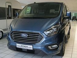 Chroma blau metallic Gebraucht 2021 Ford Transit Custom Titanium X Van / Kleinbus | 36.500 € (Etwas zu teuer)
