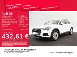 Ibisweiß Gebraucht 2022 Audi Q3 Design SUV | 26.918 € (Superpreis)