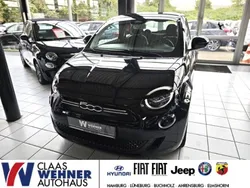 Onyx schwarz) (schwarz Gebraucht 2021 Fiat 500e Action Kleinwagen | 10.780 € (Fairer Preis)