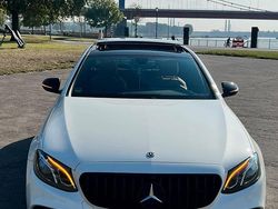 Weiß Gebraucht 2018 Mercedes E300 AMG line Limousine | 30.000 € (Etwas zu teuer)