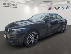 Schwarz Gebraucht 2021 BMW 220 Sport Line Coupé | 26.480 € (Guter Preis)