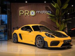 Gelb Gebraucht 2023 Porsche Cayman GT4 Coupé | 158.143 € (Guter Preis)