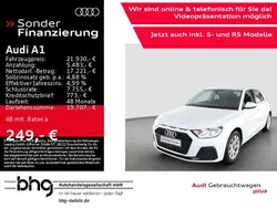 Gletscherweiß metallic Gebraucht 2024 Audi A1 Sportback Advanced Kleinwagen | 21.930 € (Superpreis)