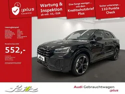 Mythosschwarz metallic Neu 2025 Audi Q2 S-Line SUV | 43.610 € (Teuer)