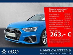 Blau Gebraucht 2020 Audi A4 S-Line Kombi | 24.980 € (Superpreis)