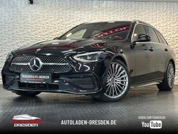Schwarz Gebraucht 2022 Mercedes C220 AMG Limousine | 35.999 € (Fairer Preis)