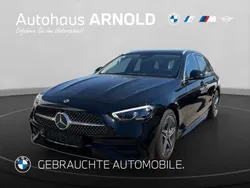 Schwarz Gebraucht 2023 Mercedes C300 Sport Kombi | 40.990 € (Fairer Preis)