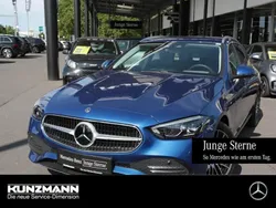Spektralblau metallic Gebraucht 2024 Mercedes C220 Avantgarde Kombi | 40.639 € (Fairer Preis)
