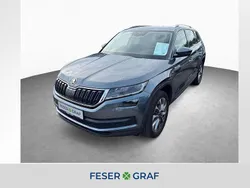 Quarzgrau metallic Gebraucht 2021 Skoda Kodiaq Clever SUV | 30.990 € (Superpreis)