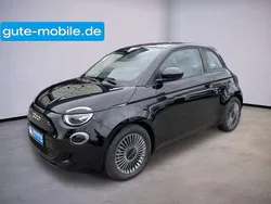 Schwarz onyx schwarz Gebraucht 2021 Fiat 500e Icon Limousine | 14.990 € (Superpreis)
