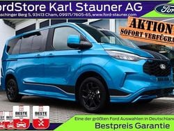 Digital aqua blue metallic Neu 2025 Ford Tourneo Custom Sport Van / Kleinbus | 58.980 € (Guter Preis)