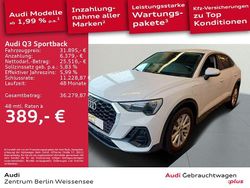 Weiss Gebraucht 2022 Audi Q3 Sportback Sport SUV | 31.895 € (Guter Preis)