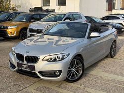 Silber Gebraucht 2017 BMW 218 Sport Line Cabrio | 19.990 € (Fairer Preis)