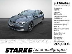 Grau (delfingrau metallic) Gebraucht 2022 VW Golf VIII Style Kombi | 20.990 € (Guter Preis)