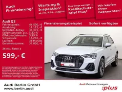 Gletscherweiß metallic Gebraucht 2024 Audi Q3 S-Line SUV | 45.000 € (Fairer Preis)