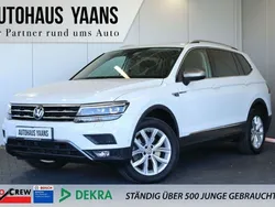Pure white Gebraucht 2020 VW Tiguan Allspace Highline SUV | 31.899 € (Teuer)