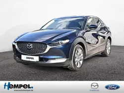 Blau / deep crystal blue (metallic) Gebraucht 2023 Mazda CX-30 Selection SUV | 27.290 € (Fairer Preis)